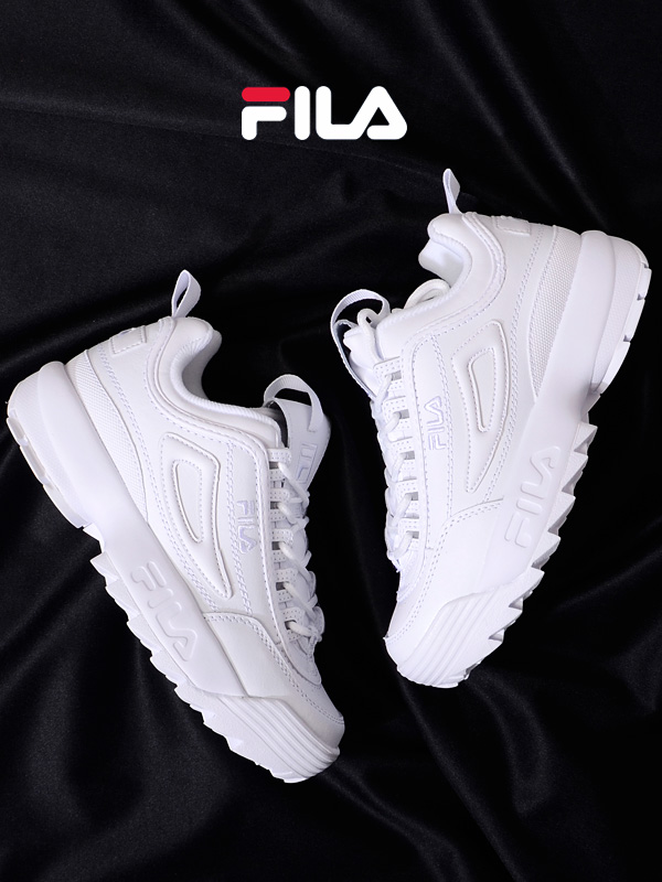 通販,FILA,フィラ,スニーカー,レディース,メンズ,ダッドシューズ,ダッドスニーカー,ディスラプター2,プレミアム,国内店舗限定,F0392-0100