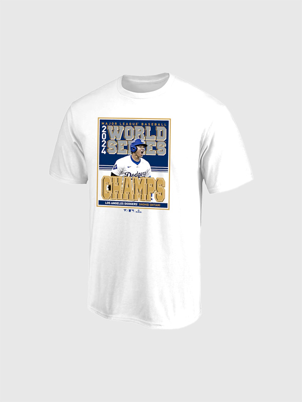 Fanatics,ファナティクス,Tシャツ,半袖,ドジャース,大谷,翔平,2024,ワールドシリーズ,優勝記念,チャンピオン,MLB,メジャーリーグ