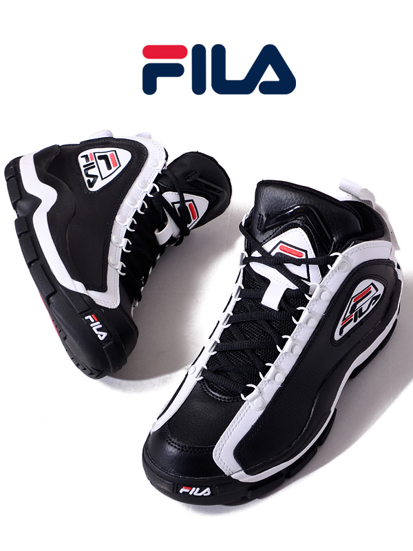 FILA,フィラ,スニーカー,レディース,メンズ,ハイカット,96,GL,Grant,Hill,バスケット,シューズ,バッシュ,靴,おにぎり,2Pac,FHE101-001