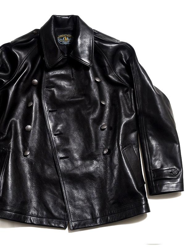 ダブル,ヘリックス,Double,Helix,レザージャケット,コート,French,Military,Coat,ミリタリー,革ジャン,馬革,ホースハイド,日本製,181002