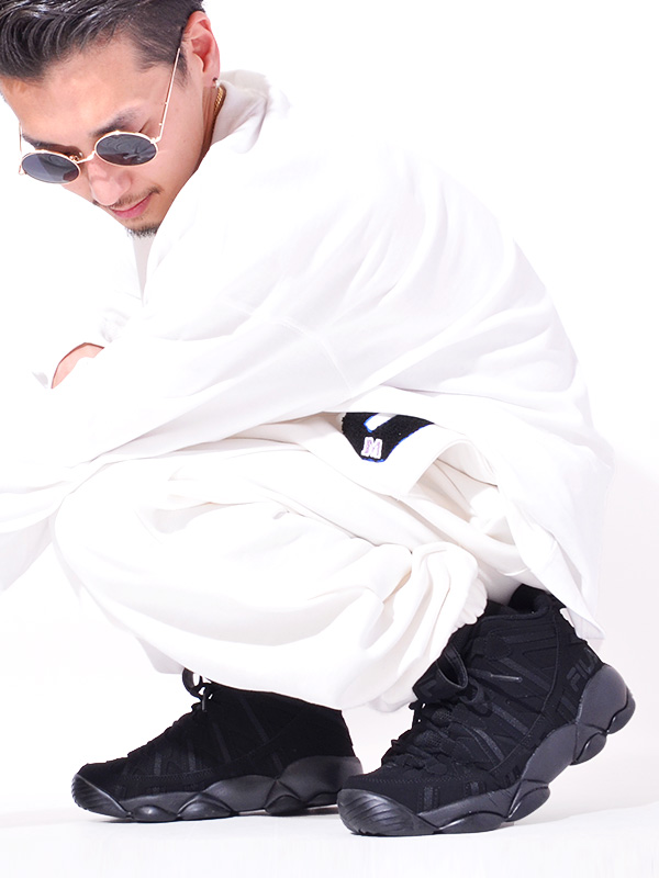 FILA,フィラ,スニーカー,レディース,メンズ,厚底,ハイカット,STACKHOUSE,SPAGHETTI,スタックハウス,バッシュ,F0626,FS1HTB1244X-BBK