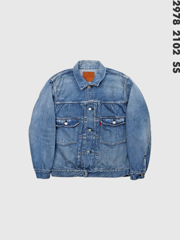 FULLCOUNT,Dartford,フルカウント,デニム,ジャケット,メンズ,レディース,Gジャン,2nd,モデル,Dartford,エイジング加工,2978-2107SS