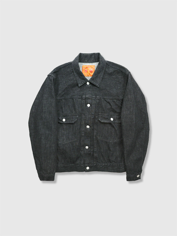 FULLCOUNT,2102,BKSS,フルカウント,デニム,ジャケット,Gジャン,2nd,11.5oz,2102BKSS,Type,2,Black,Denim,Jacket,Super,Smooth