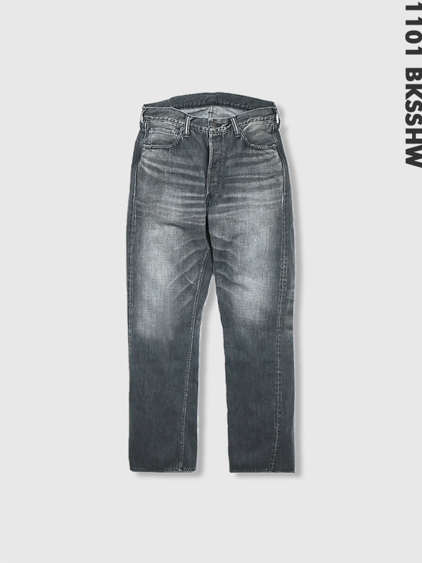 FULLCOUNT,1101SS,Dartford,ジーンズ,綿,100%,11.5oz,ストレート,レギュラーストレート,スーパースムース,ジンバブエ,1101BKSSHW