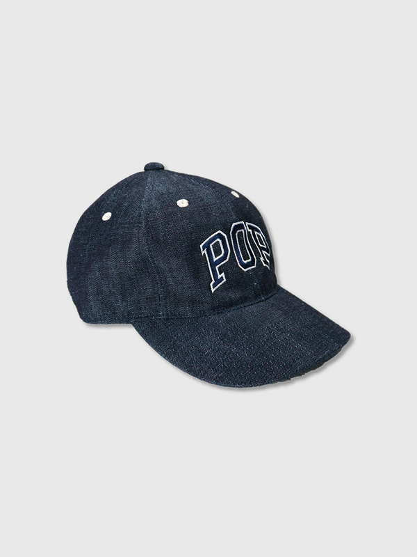 FULLCOUNT POP フルカウント デニム キャップ 帽子 日本製 カレッジ