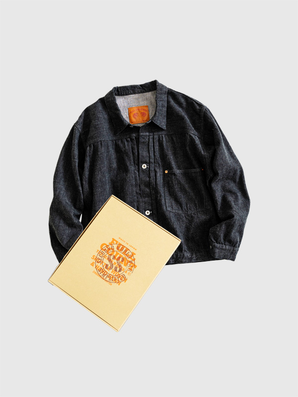 FULLCOUNT,フルカウント,デニム,ジャケット,大戦モデル,Gジャン,ドーナツボタン,11.5オンス,スーパースムース,S2107BKSSW,WWII,Model