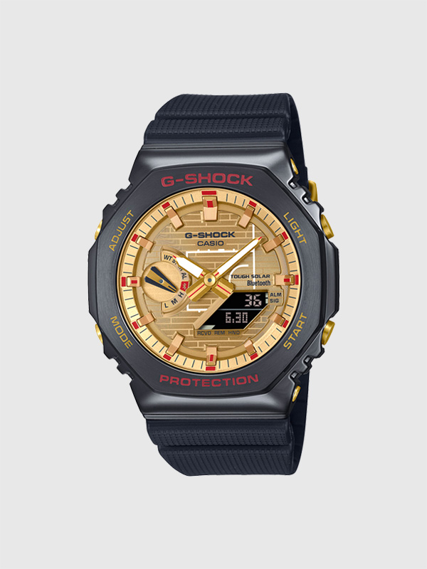 G-SHOCK,Gショック,時計,腕時計,おしゃれ,かわいい,メンズ,レディース,カシオ,防水,八村,塁,シグネチャーモデル,GBM-2100RH-1AJR