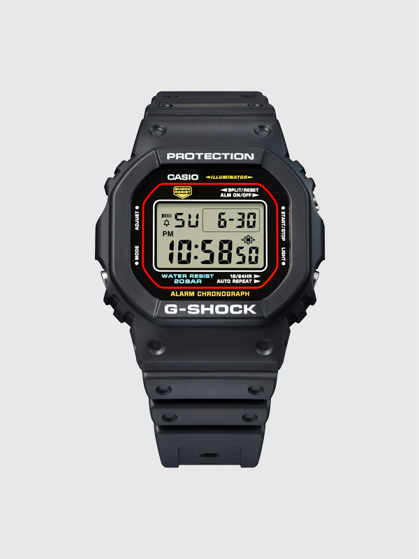 G-SHOCK,Gショック,初代カラー,時計,腕時計,おしゃれ,かわいい,メンズ,レディース,カシオ,防水,DW-5600RL-1JF