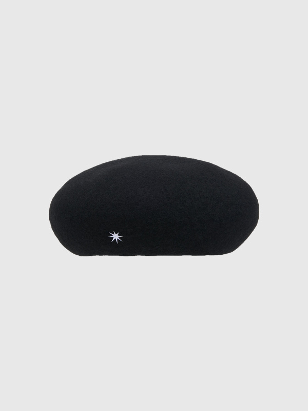 CA4LA,×,GDC,ベレー帽,カシラ,ジーディーシー,ウール,8芒星,STA,定番,人気,Wool,Beret,ブラック,グレー,ブラウン,GD0518