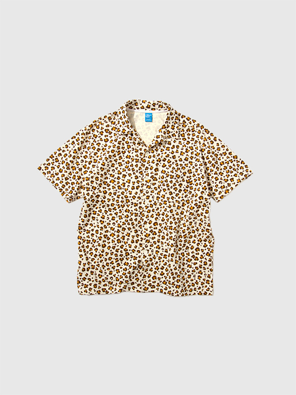 GOOD ONヒョウ柄 半袖シャツ レオパード Good On グッドオン シャツ メンズ レディース 半袖 綿 100