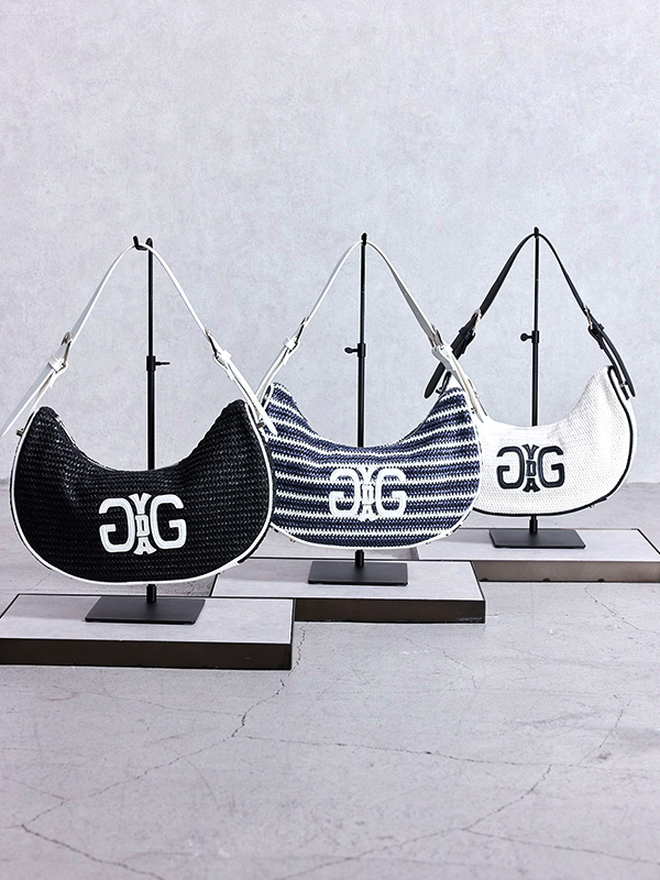 GYDA ジェイダ バッグ レディース トートバッグ Symmetry GYDA サークル BAG わらバッグ カゴ ハンドルバッグ ロゴ 肩掛け 手持ち バック サブバッグ 手提げ 072531945901 GYDA ジェイダ バッグ レディース おしゃれ かわいい ブランド トート