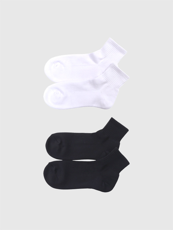 Hanes,BEEFY,ヘインズ,ビーフィー,ソックス,2足セット,メンズ,レディース,ユニセックス,ブランド,厚手,黒,白,HMSBW201