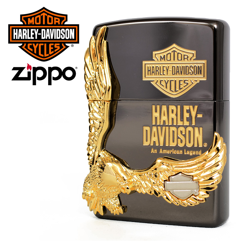 値下げ❗️ZIPPO  2014年製 ハーレーダビッドソン イーグル＆トライバル 値下げ❗️ZIPPO 2014年製 ハーレーダビッドソン イーグル