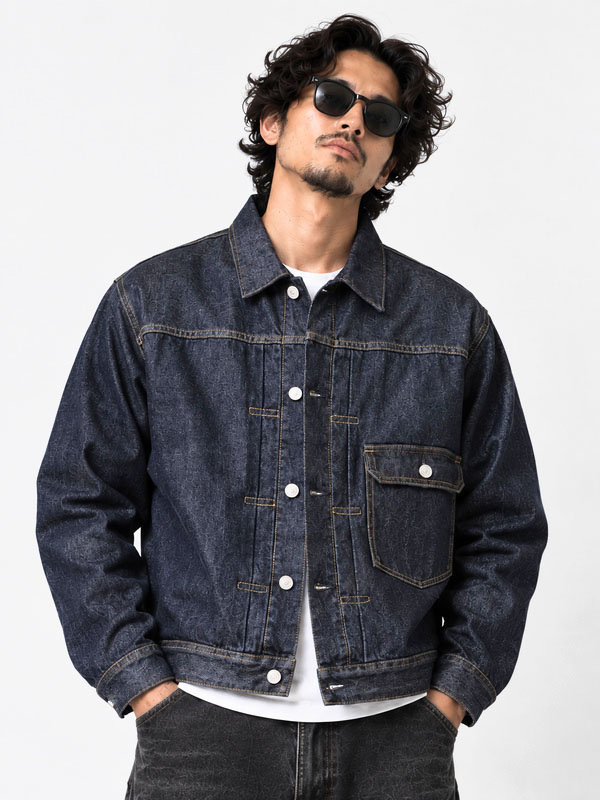 HOUSTON,ヒューストン,デニム,シャツ,ジャケット,1st,タイプ,ライトオンス,8オンス,トラックジャケット,月桂樹,Tバック,51498