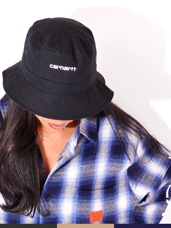 Carhartt WIP コットン バケットハット ユニセックス 関税送料込 Carhartt WIP コットン バケットハット ユニセックス 関税送料込