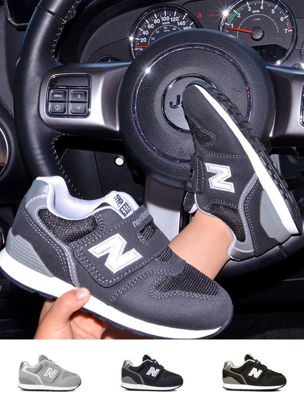 New,Balance,ニューバランス,スニーカー,キッズ,996,IZ996,マジックテープ,男の子,女の子,IZ996,NV3,GR3,BK3,HB3