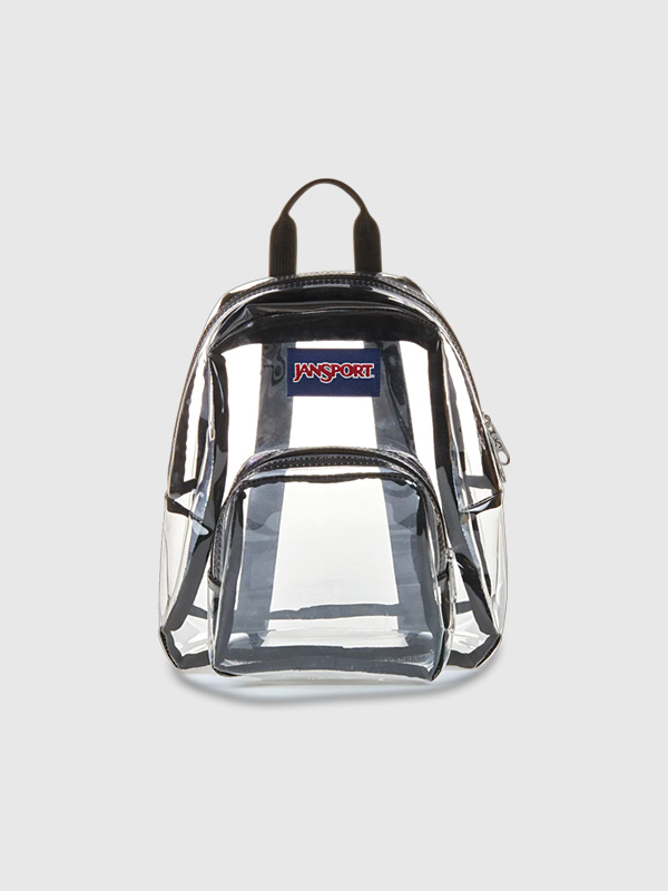 JANSPORT,ジャンスポーツ,リュック,ミニ,軽量,クリア,ブランド,フェス,観戦,透明,セキュリティ,CLEAR,MINI,PACK,ジャンスポ