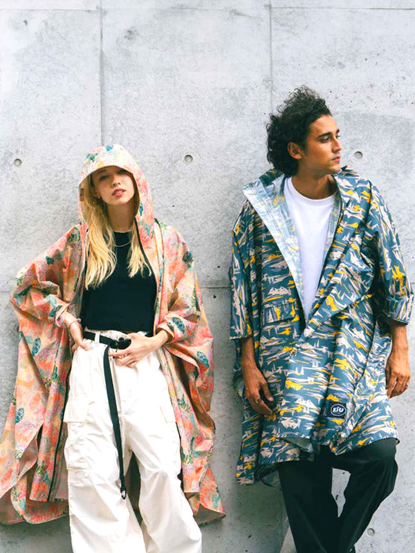 KiU,キウ,レイン,ポンチョ,レディース,メンズ,ポンチョ,防水,撥水,耐水,ゆったり,おしゃれ,かわいい,レインウェア,カッパ,K319