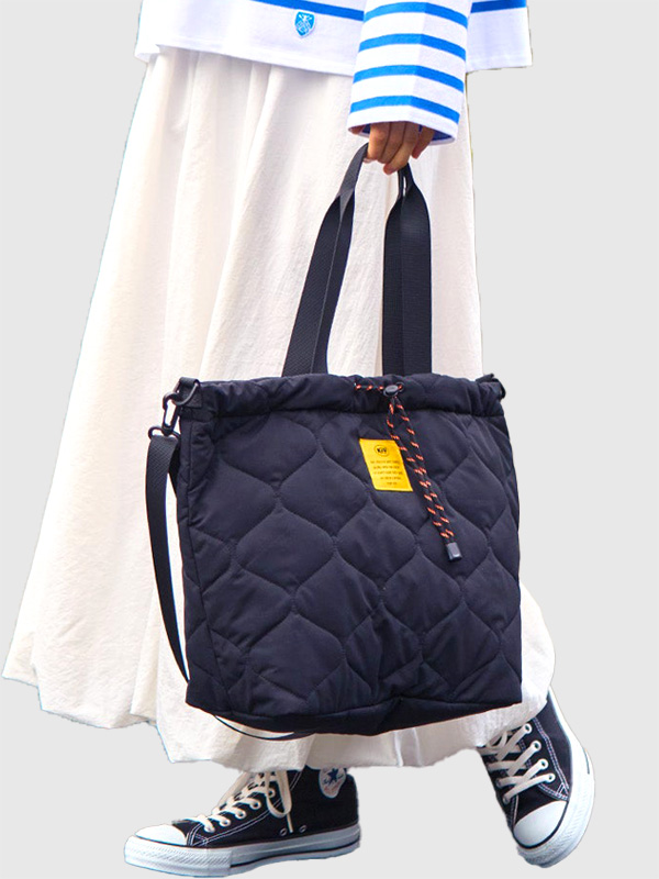 KiU,キウ,トートバッグ,大きめ,大容量,12L,ショルダーバッグ,ヘルメットバッグ,パデッドトートバッグ,2WAY,K475,撥水,巾着型