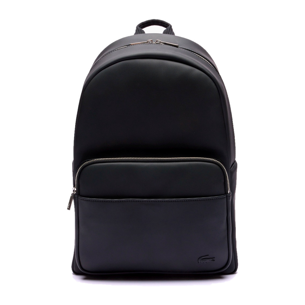 LACOSTE,ラコステ,バッグ,リュック,クラシック,ポケット,バック,パック,シンプル,鹿の子地,ワニロゴ,ワンポイント,容量,18L,NH4430HC
