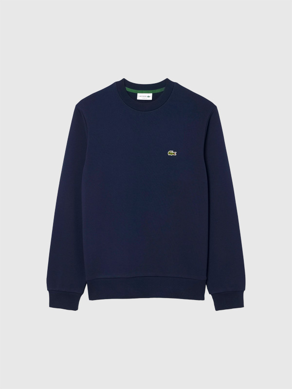 LACOSTE,ラコステ,スウェット,トレーナー,ブランド,綿,100%,無地,エッセンシャル,クルーネック,スウェット,ワンポイント,SH9801-99