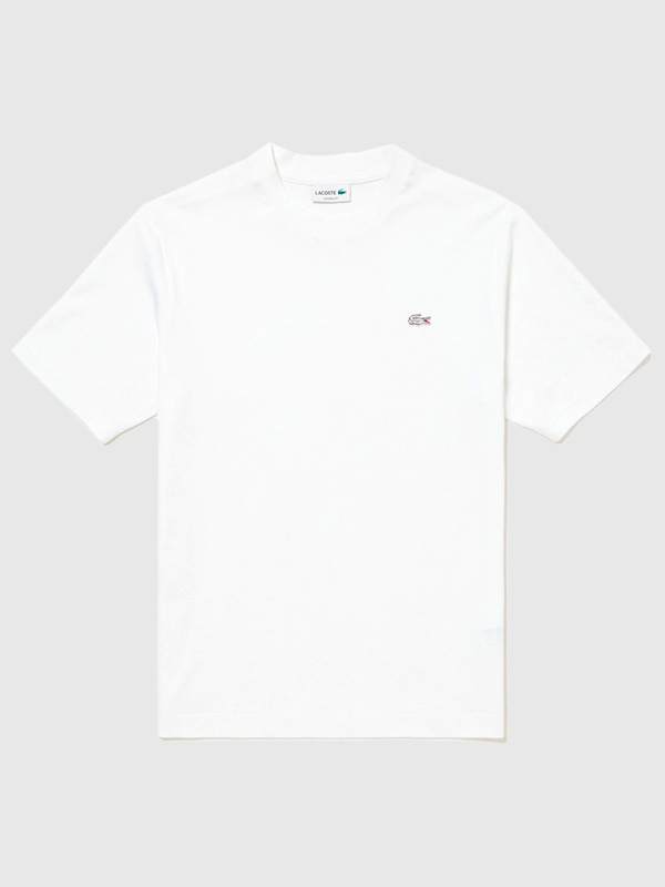 LACOSTE,ラコステ,Tシャツ,アウトライン,クロック,メンズ,レディ―ス,ユニセックス,シンプル,おしゃれ,TH5582-99