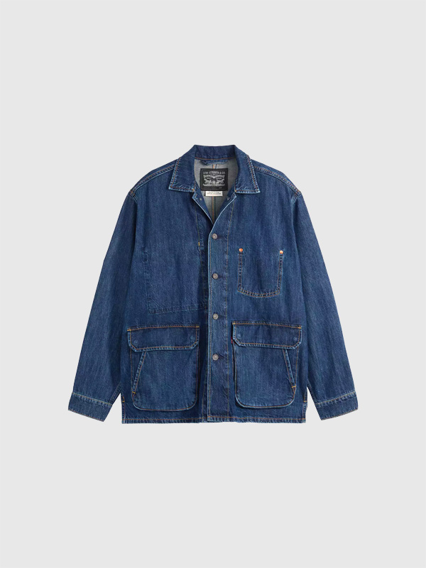 Levi's,Levis,リーバイス,デニム,ジャケット,カバーオール,綿,麻,エンジニアジャケット,ライトウェイト,005AG-0000