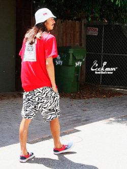 COOKMAN,クックマン,シェフパンツ,ショートパンツ,chef,pants,メンズ,レディース,Chef,Short,Pants,Zebra,コックマン,ゼブラ,231-83991