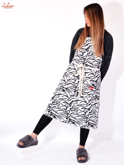 COOKMAN,クックマン,エプロン,おしゃれ,かわいい,ブランド,ロング,レディース,メンズ,Long,Apron,Zebra,ゼブラ,233-03964