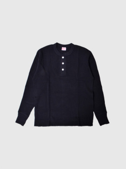 Healthknit,ヘルスニット,ヘンリーネック,サーマル,長袖,メンズ,レディース,シンプル,おしゃれ,インナー,綿,100%,52016