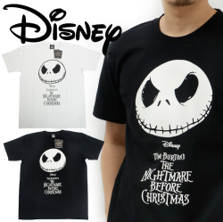 トップス,ボトムス,通販,ナイトメア,Tシャツ,半袖,ジャック,スケリントン,骸骨,別注商品,ハロウィン,ディズニー,Disney,557409