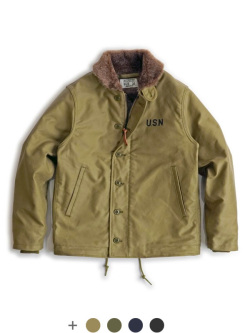 HOUSTON,ヒューストン,N－1,デッキジャケット,スタンダードモデル,ジャケット,メンズ,レディース,ゆったり,5N-1