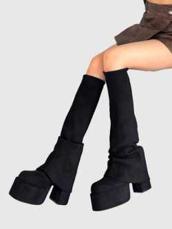 EMODA エモダ 厚底 ブーツ レディース 厚底ブーツ 11cm ルーズ