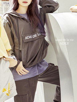 ACME',DE,LA,VIE,ADLV,アクメドラビ,パーカー,ジャケット,レディース,メンズ,ユニセックス,おしゃれ,BIG,POCKET,ANORAK,ANORAK-DG