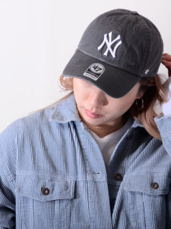 47Brand,フォーティセブン,キャップ,メンズ,レディース,Yankees,47,CLEAN,UP,Charcoal,クリーンナップ,MLB00549,B-RGW17GWS-CCA