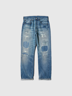 LEVI'S,VINTAGE,CLOTHING,リーバイス,ヴィンテージクロージング,LEVIS,501,1947,赤耳,加工,501XX,1947MODEL,ダメージ加工,L32,47501-0231