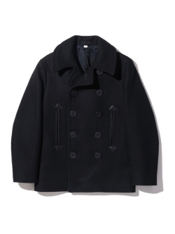 BUZZ,RICKSON'S,William,Gibson,バズリクソンズ,ウィリアム・ギブソン,ジャケット,アウター,ピーコート,Pコート,シンプル,BR12394
