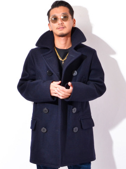 BUZZ,RICKSON'S,バズリクソンズ,アウター,ピーコート,メンズ,レディース,ユニセックス,ミリタリー,ジャケット,ロング丈,Pコート,BR14146