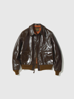 BUZZ,RICKSON'S,バズリクソンズ,A-2,ジャケット,メンズ,レディース,大きいサイズ,ゆったり,ブランド,A2,レザー,馬革,BR80593