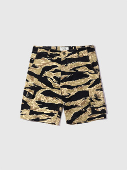 BUZZ,RICKSON'S,バズリクソンズ,ショートパンツ,メンズ,レディース,膝上,GOLD,TIGER,PATTERNS,SHORTS,タイガーストライプ,BR51904