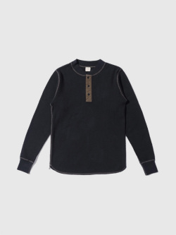 BUZZ,RICKSON'S,バズリクソンズ,Tシャツ,長袖,メンズ,レディース,ユニセックス,おしゃれ,シンプル,ヘンリーネック,ロンT,BR68130