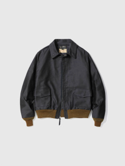 BUZZ,RICKSON'S,バズリクソンズ,ジャケット,A-2,ウイリアム,ギブソン,アウター,ジャングルクロス,ミックスリブ,BR15774