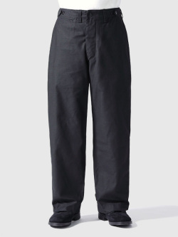 BUZZ RICKSON'S バズリクソンズ パンツ WILLIAM GIBSON M-43 ウイリアム ギブソン コレクション トラウザース バックサテン BR42593 BLACK M-1943 BUZZ RICKSON'S バズリクソンズ パンツ WILLIAM GIBSON M-43