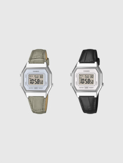 【国内正規品】CASIO,カシオ,腕時計,デジタル,防水,CASIO,CLASSIC,チープカシオ,チプカシ,本革ベルト,LA680WEL-8A2JF,1JF