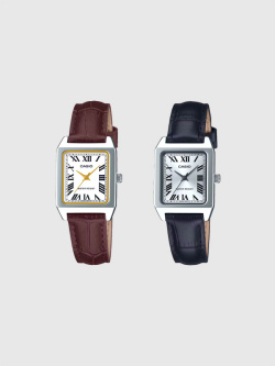 CASIO,Collection,カシオ,コレクション,腕時計,本革,アナログ,日常生活用防水,ローマ数字,角型,スタンダード,LTP-B150L-7B,1JF,2JF
