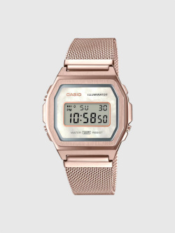 CASIO,カシオ,腕時計,フルメタルタイプ,PREMIUM,プレミアムシリーズ,ピーチゴールド,A1000MCG-9JF,白蝶貝文字板,生活防水,デジタル
