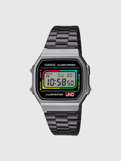 CASIO,CLASSIC,UNO,COLLABORATION,カシオ,クラシック,時計,腕時計,レディース,メンズ,シンプル,ウノ,コラボレーション,A168WEUC-1AJR