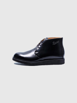Danner,ダナー,ポストマン,ブーツ,ガラスレザー,サービスシューズ,チャッカブーツ,革靴,ブラック,クロ,POSTMAN,日本製,D214302