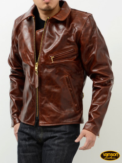 トップス,ボトムス,通販,バンソン,VANSON,レザージャケット,シングル,ライダース,アウター,本革,アメリカ製,79817B12,ENF-BR