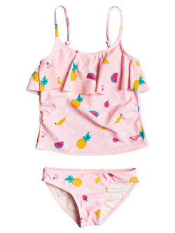 ROXY,ロキシー,水着,女の子,セパレート,ガールズ,キッズ,おしゃれ,かわいい,タンキニ,タンクトップ,ビキニ,セット,ERLX203103